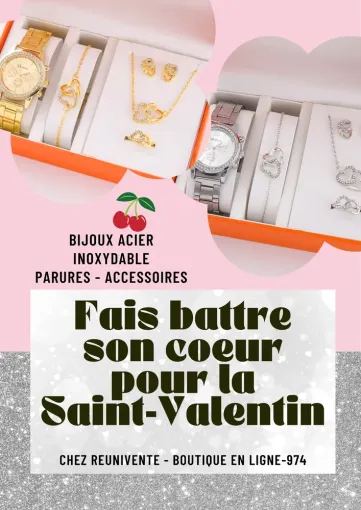 Promotion saint valentin - 10% sur votre coffret Montre femme, Saint-Denis, ReuniVente.re